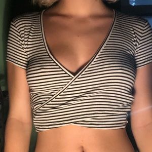 Forever 21 stripped crop too